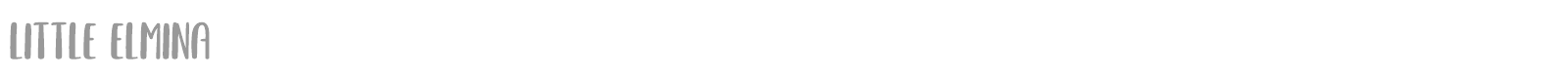 Little Elmina font preview